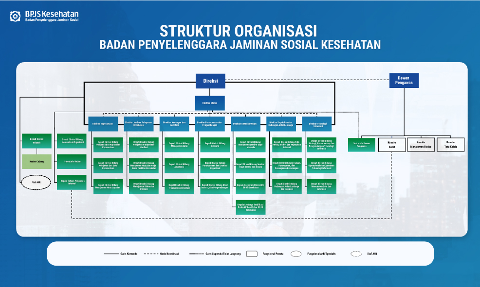 Struktur Organisasi BPJS Kesehatan